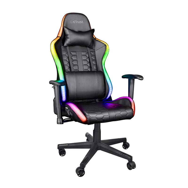 Chaise Gaming Trust Gaming Rizza Led Noir Bon état -  reconditionné disponible sur Electro Depot